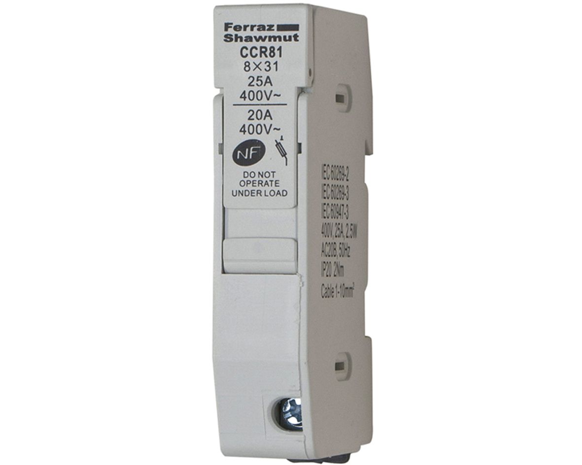 C200769 - fuse holder, IEC, 1P, 8,5x31, DIN rail mounting